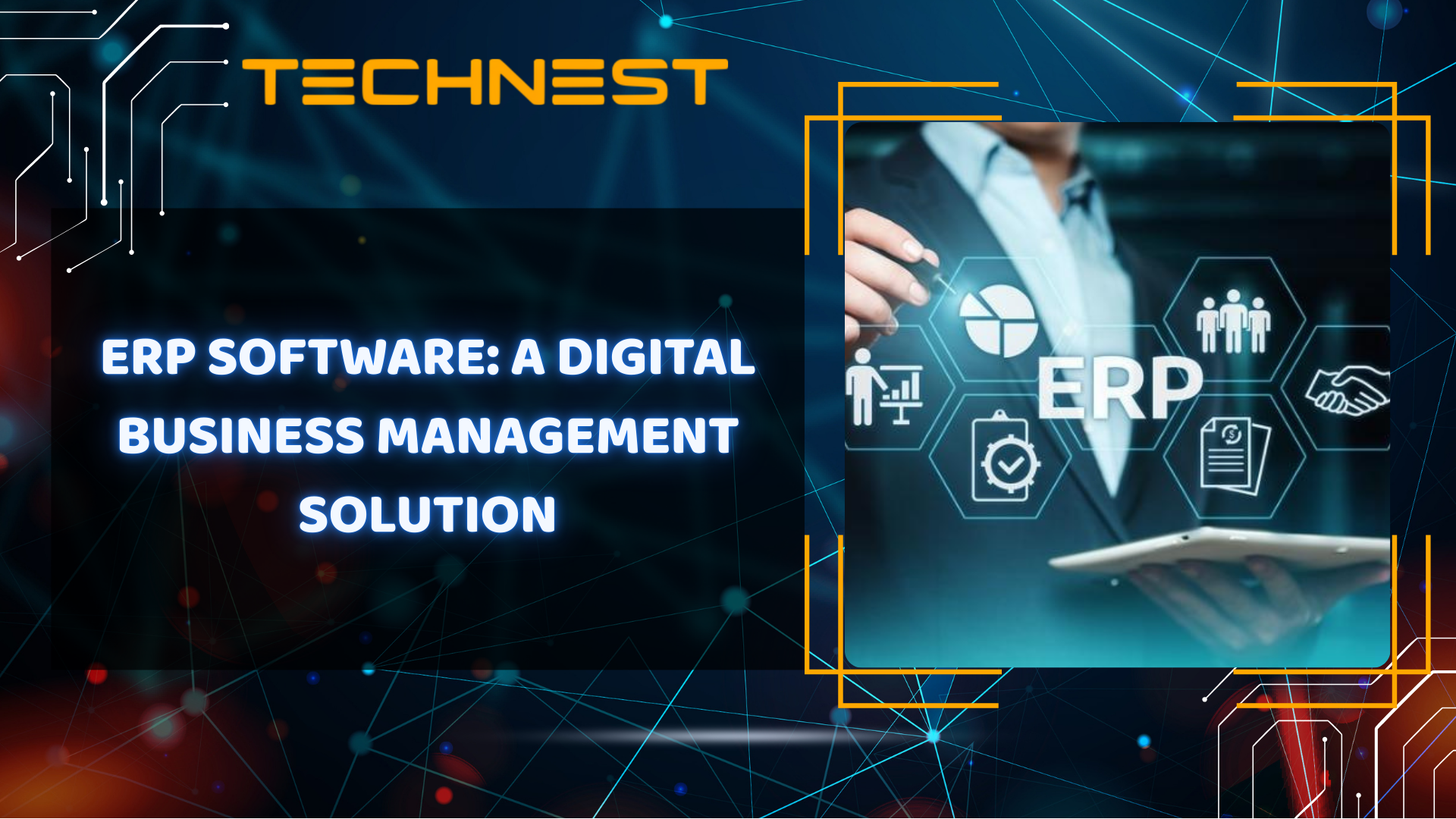ERP software: A digital business management solution