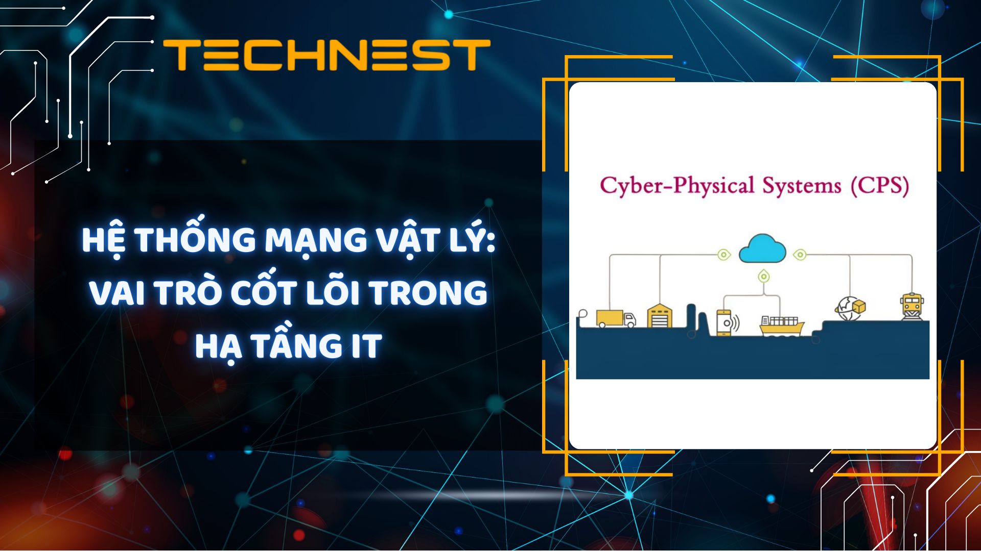 Hệ thống mạng vật lý: Vai trò cốt lõi trong hạ tầng IT