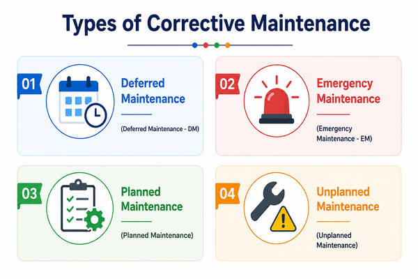 Types of Corrective Maintenance Types of Corrective Maintenance